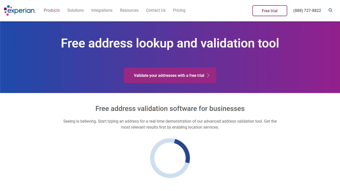 Free address lookup and validation tool - Experian Data Quality