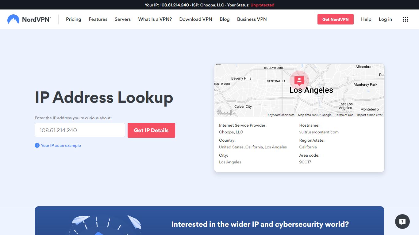 IP Address Lookup - Free IP Checker Tool | NordVPN